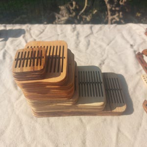 Handcrafted Solid Wood Rigid Heddle Loom with 69-17 Thread Slots