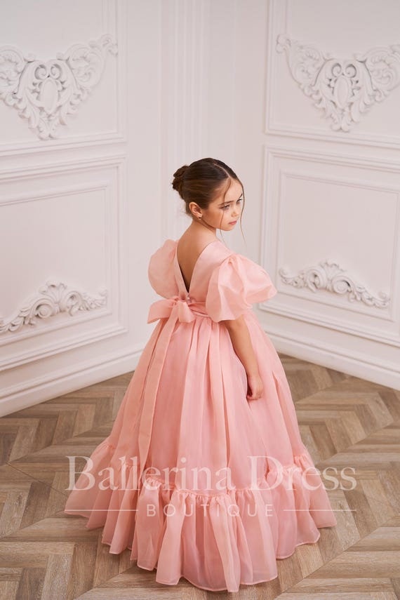 open lace back dress BABARONI V-Neck Spaghetti Straps Bridesmaid Dress with Slit Dusty Rose Plus size, Dusty Rose / US18 main image 0