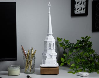 Christ's Church Philadelphia Steeple, Philadelphia PA - 3D Printed Replica