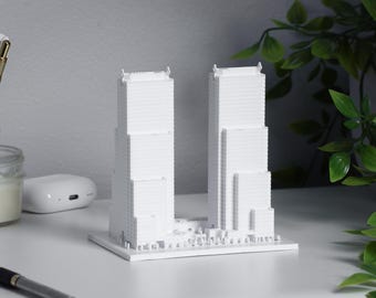 Commerce Square Towers, Philadelphia PA - 3D Printed Replica