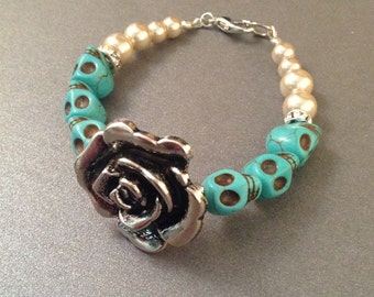 Day of the dead bracelet