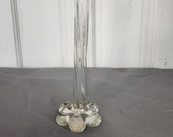 Vintage '60s MCM Elephant Foot Twisted Bud Vase