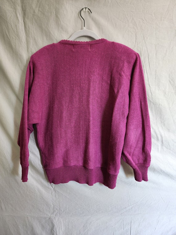 Vintage 80's 90's Abstract Retro Pullover Sweater - image 3