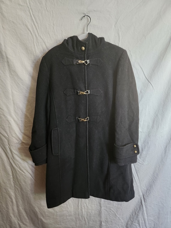 Vintage Larry Levine Wool Pea Coat