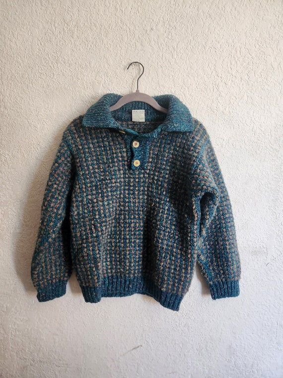 Vintage John Molloy Irish Wool Knit Pullover Sweat