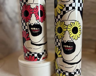 Clown Tumbler - 20 oz Skinny - Horror Fans - Slasher Movie