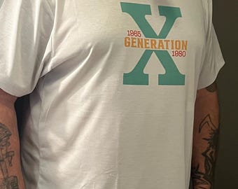 Camiseta de superviviente GenX