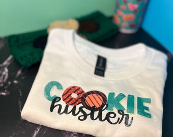 Cookie Hustler Graphic tee, 100% cotton, soft style