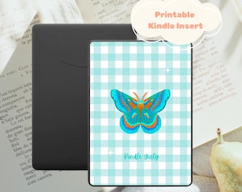 Funda para Kindle, Paperwhite, Moth, Bonita, Booktok, Impresión en casa, Funda transparente, Diseño femenino, Guinga, Fantasía, Básica, Coloursoft