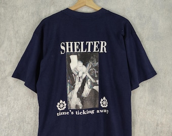 90s 当時物 shelter バンドTシャツ XL シェルター ハードコア 90s 当時物 shelter バンドTシャツ XL シェルター ハードコア - メルカリ