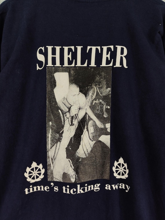 Vintage 90s Shelter Punk Band Tee - Etsy