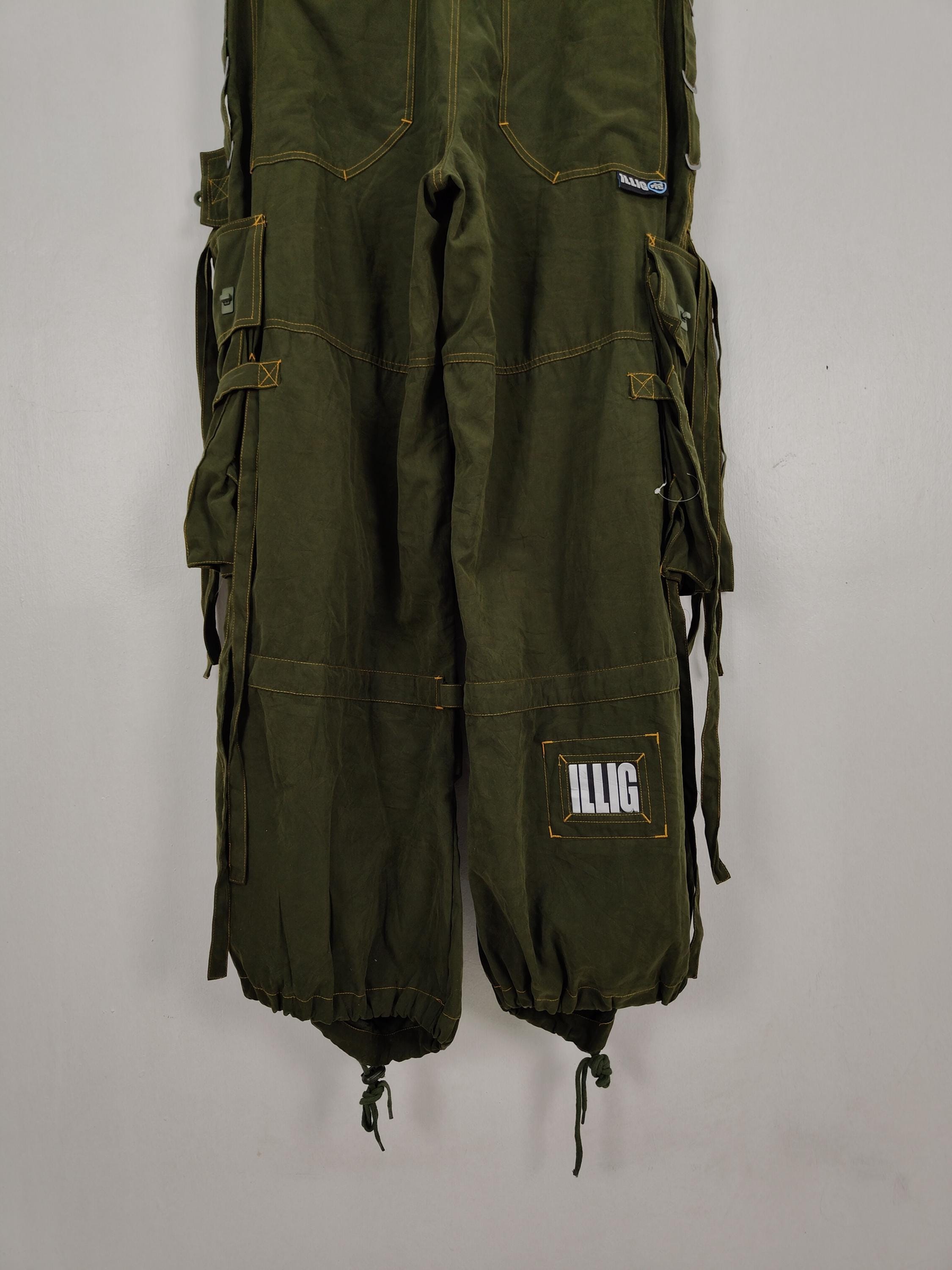 Vintage Japanese Brand ILLIG Tactical Baggy Pants - Etsy Vintage Japanese Brand ILLIG Tactical Baggy Pants - Etsy