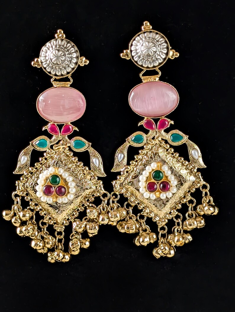 Pear Ghungroo Earrings main image 0