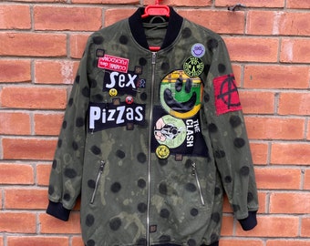 anarchy state bomber jacket