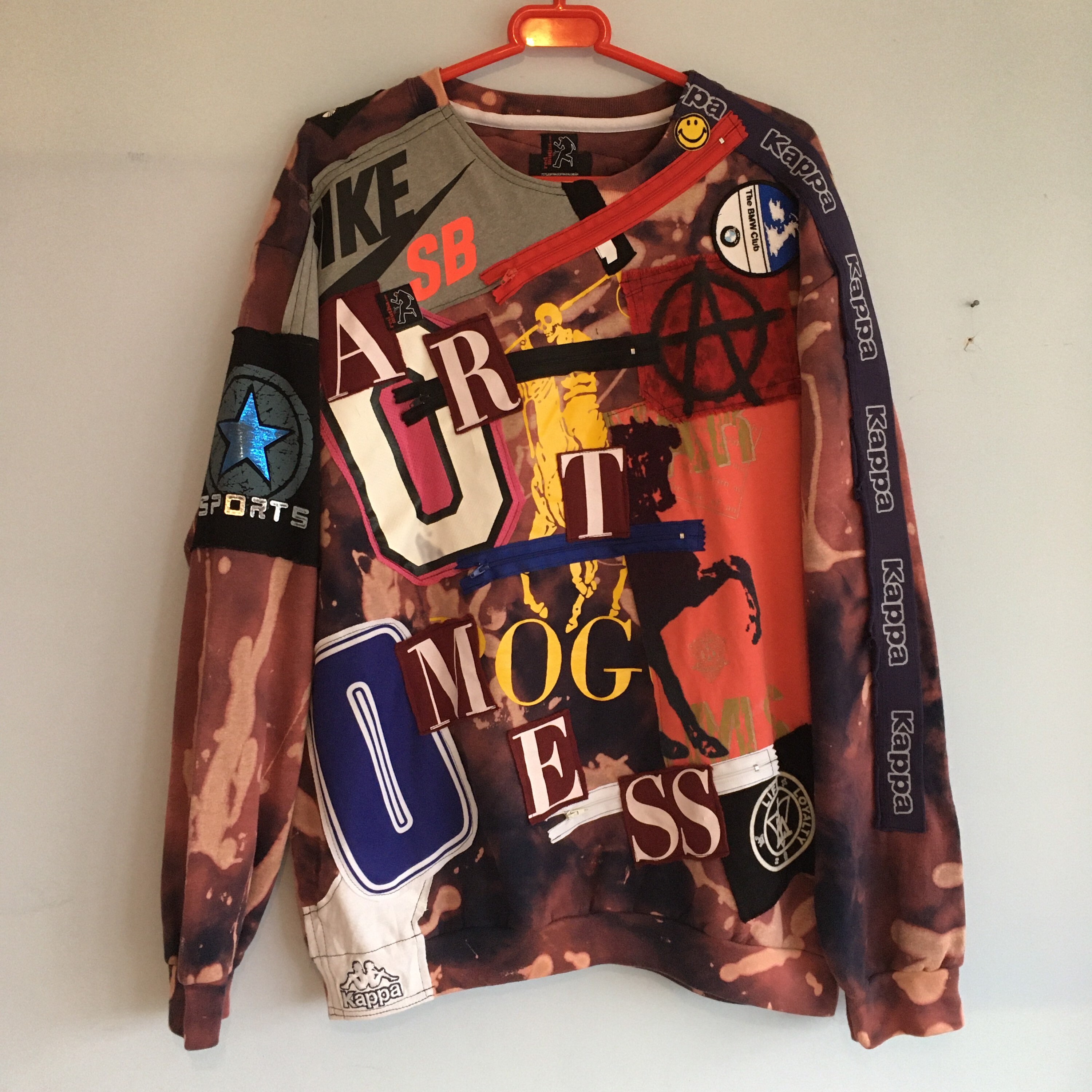 one custom sweatshirt