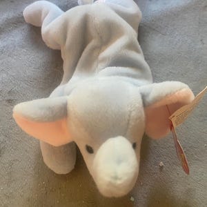 Vintage Ty Beanie Baby Peanut 1995-mint condition,PVC Pellets
