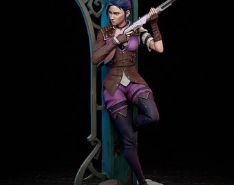 Caitlyn Statue h3LL creator resin 3dprint figure, miniature unpainted