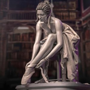 Elara VX Labs Art Statue żywiczna figurka 3dprint, miniatura niepomalowana