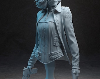 Selene Underworld Bust Fan Art h3ll Creator 3dprint harsfiguur, ongeverfd miniatuur
