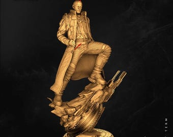 Yondu Guardians of The Galaxy Statue Wicked3d żywica 3dprint Marvel figurka, miniatura niepomalowana