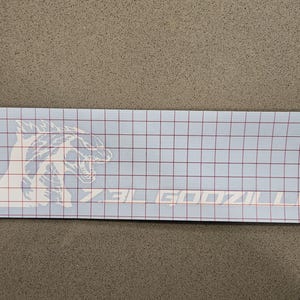 Godzilla vinyl sticker decal, 7.3L Godzilla vinyl perfect for vehicles with the 7.3L Godzilla engine, comes in a set of 2!