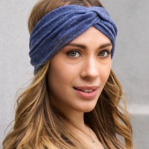 Cashmere Ear Warmer Headband Handmade in NYC