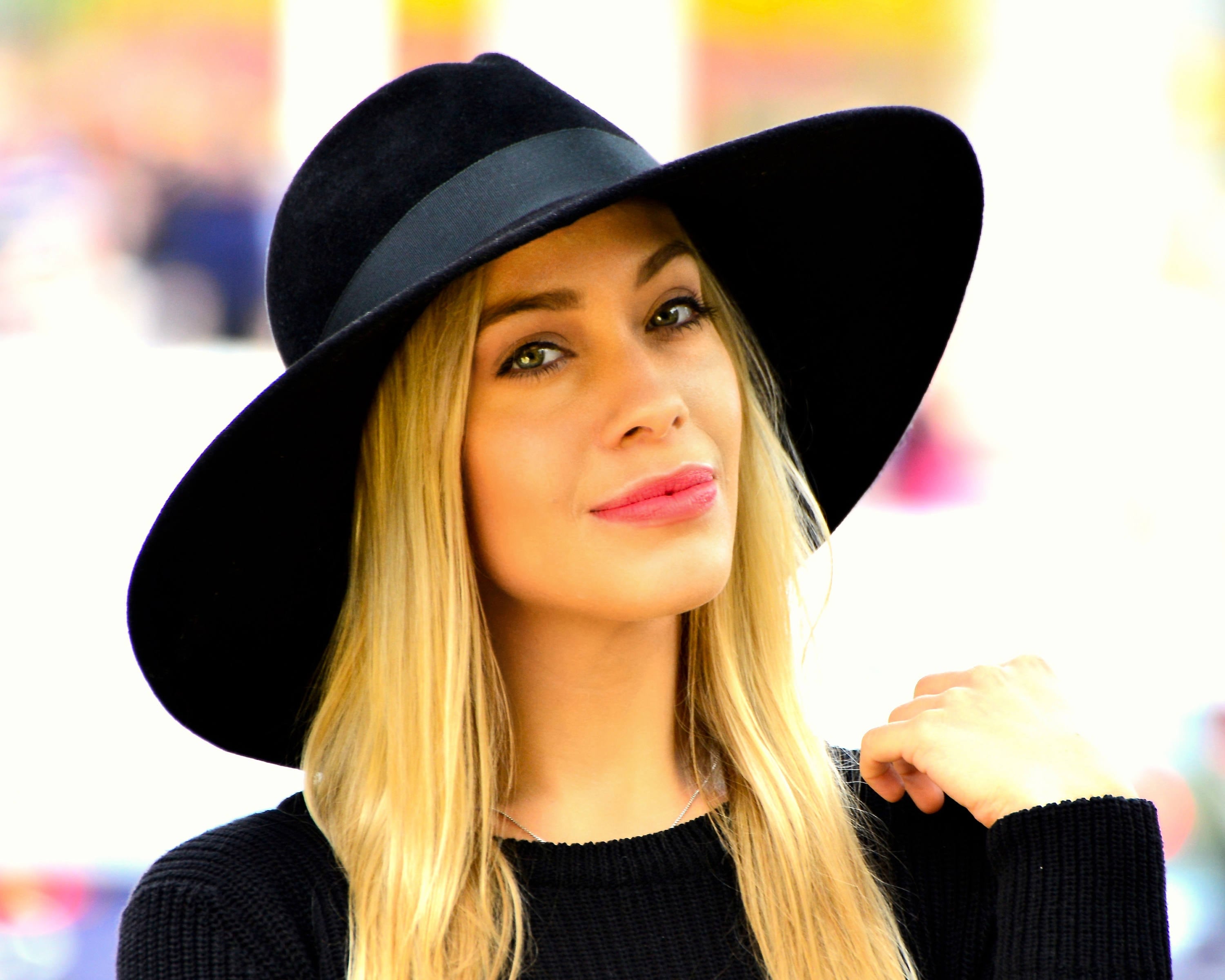 Wide Brimmed Fedora Hat Women's Hat Fall Fashion Fall Etsy Australia