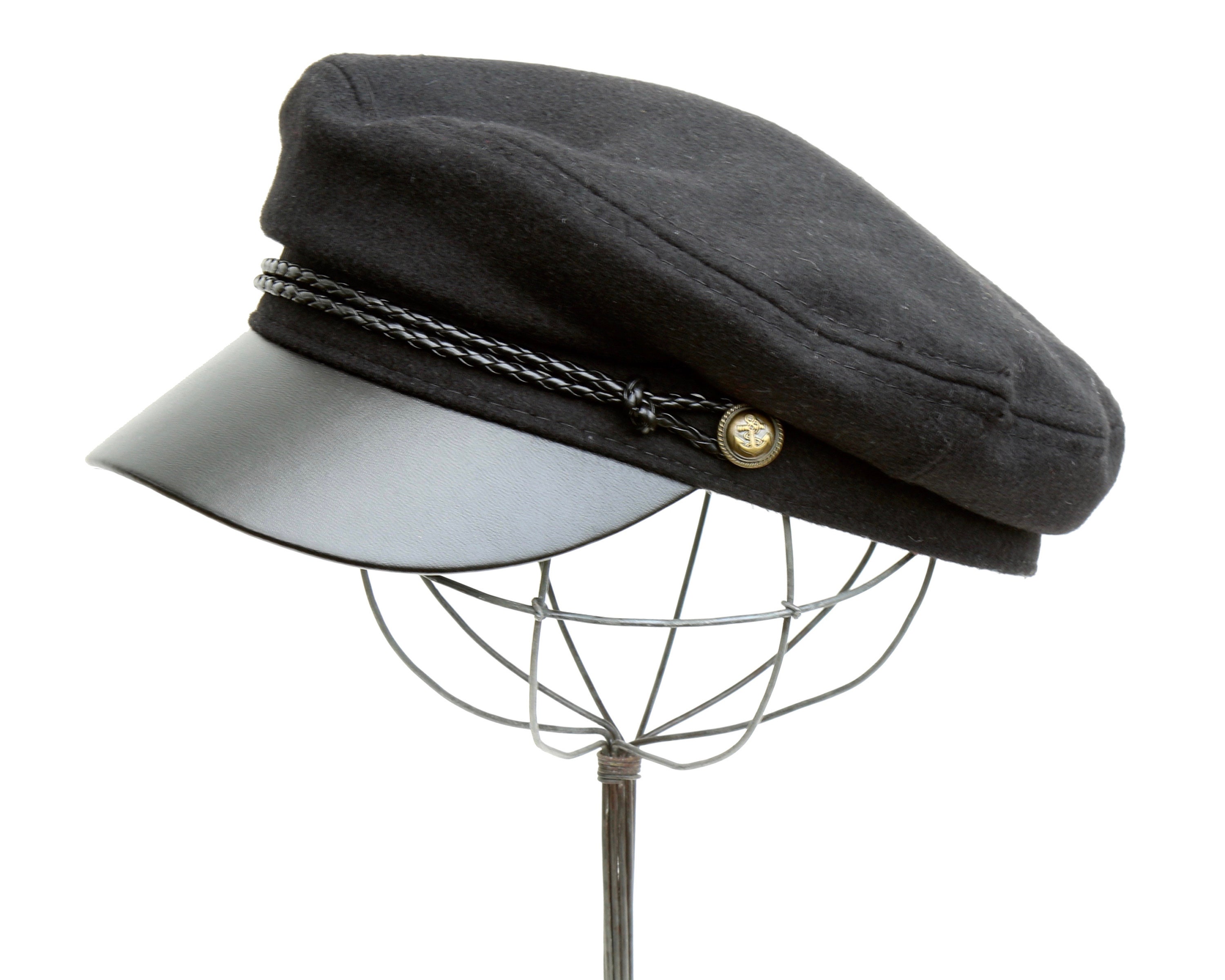 Greek Sailor Cap Mariner's Cap Cabbie Cap Fiddler's Etsy