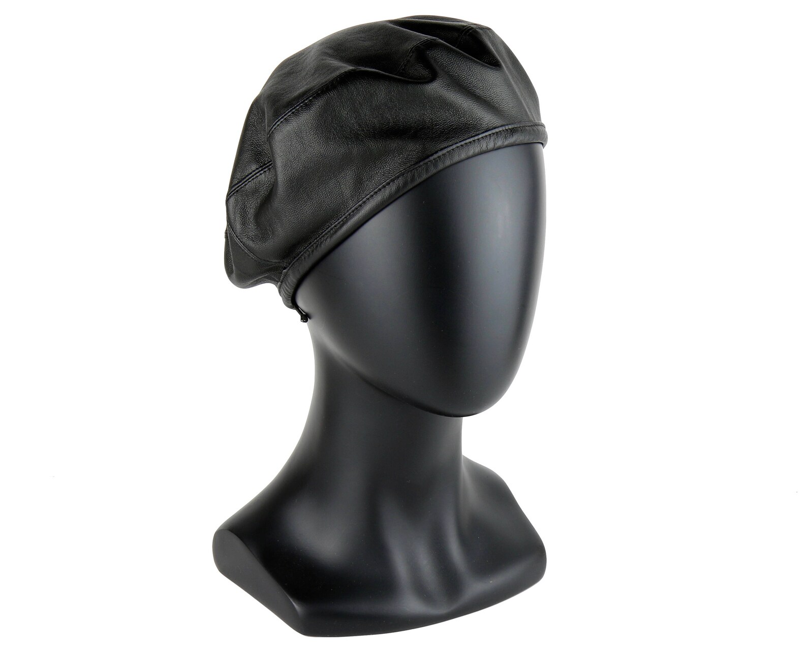 Black Beret Leather Beret Vegan Leather Faux Leather Beret Etsy Australia