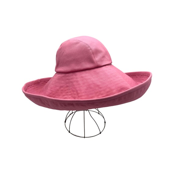 Sun Hat Wide Brimmed Floppy Hat, Women's Beach Hat, Crushable Packable Travel Hat, Huge Brim Hat, Cotton Canvas Sunhat, Summer Beach Hat