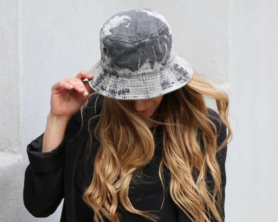 Denim Bucket 90s Hat Gift for Women 