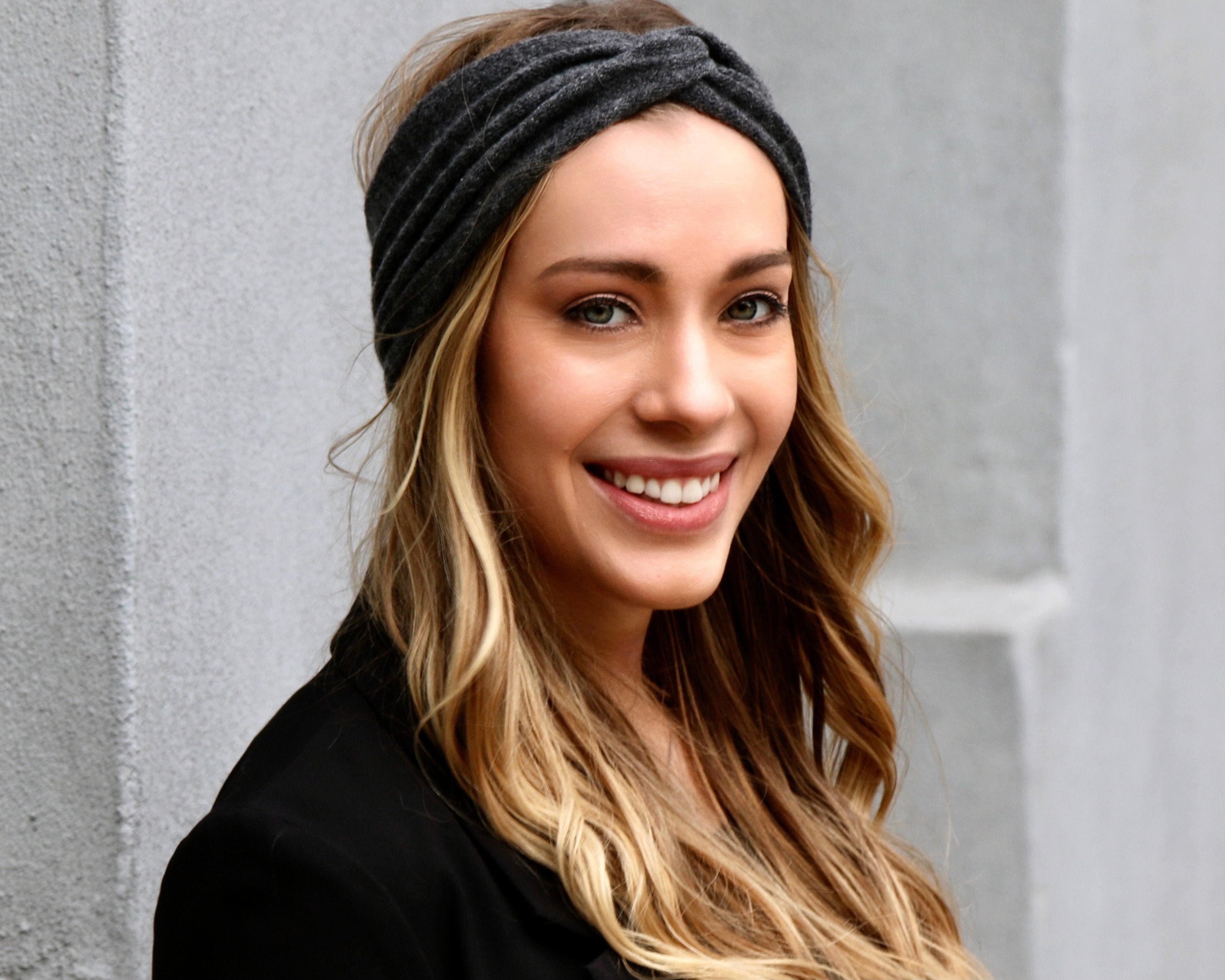 Ear Warmer Cashmere Headband Knit Gift 