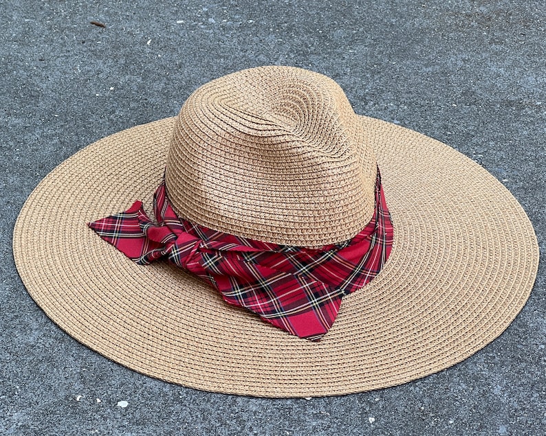 Wide Brimmed Sunhat, Sunblock Hat, Packable Hat, Crushable Hat Travel Hat Straw Beach Hat Women's Hat Music Festival Hat Beige