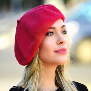 Wool Beret Hat
