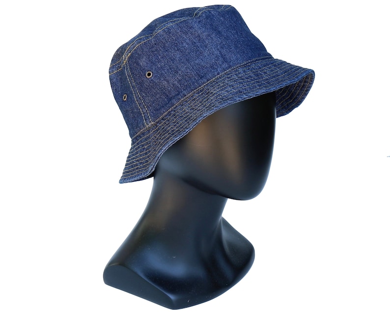 Women's Bucket Hat Denim Hat Fall Fashion Frayed Etsy