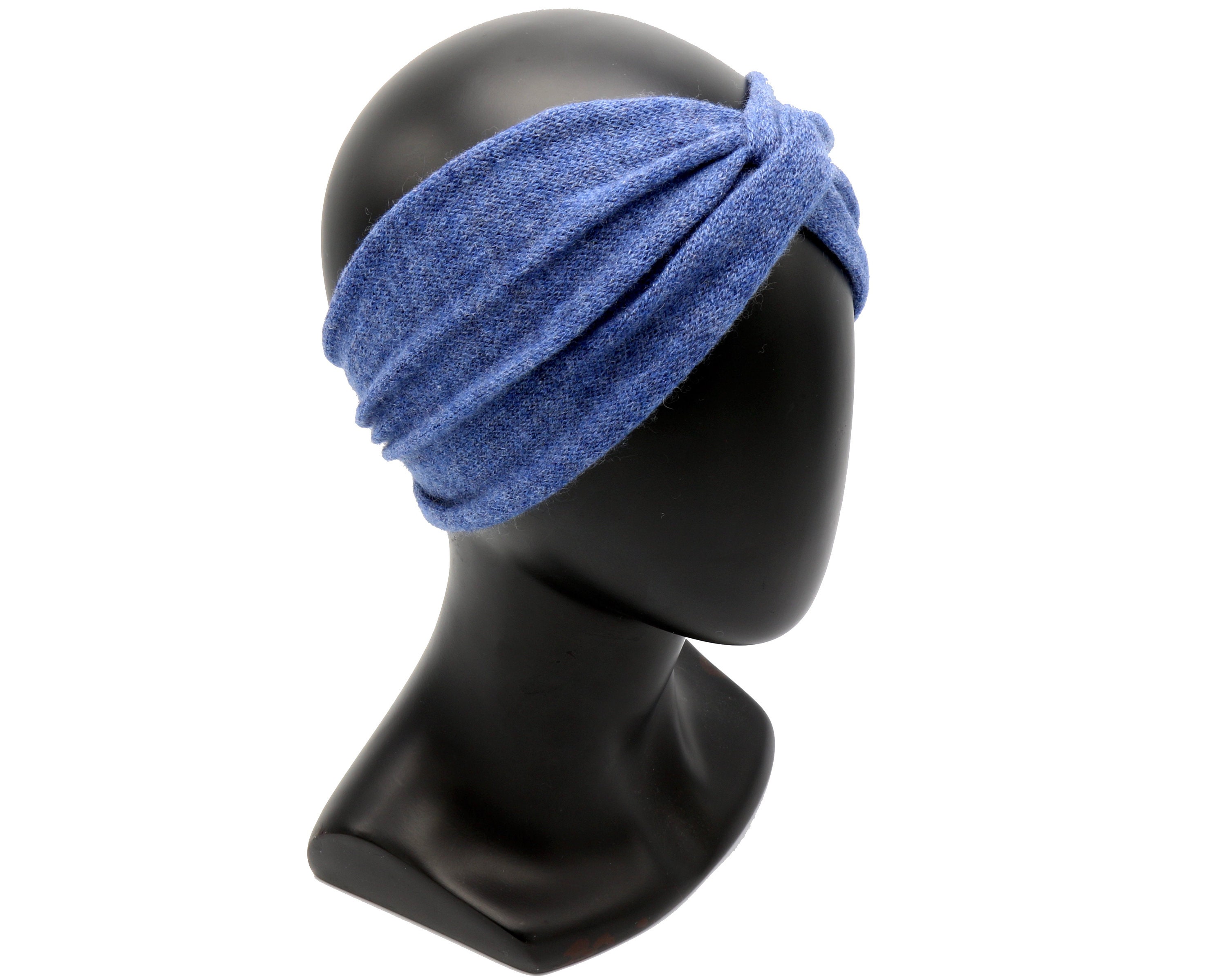 Knit Cashmere Headband: Soft Winter Ear Warmer, Handmade in 