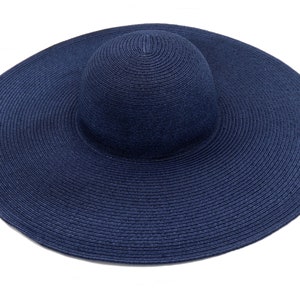 Wide Brimmed Straw Hat, Sun Shade Hat SPF50 Sunblock, Crushable Hat, Travel Hat, Beach Hat, Festival Sunhat, Women&#39;s Hat 6 Inch Brim Hat