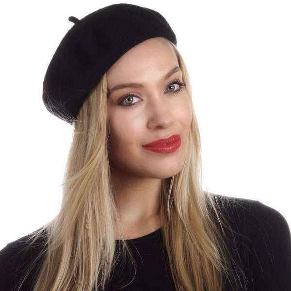 Mini Beret Black Velvet Beret - Etsy