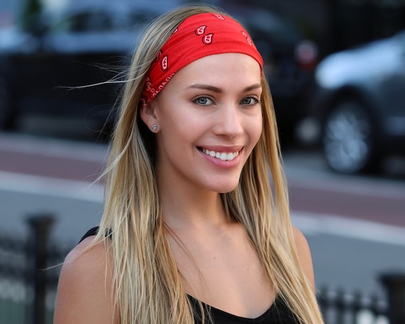 Bandana headband styles new arrivals