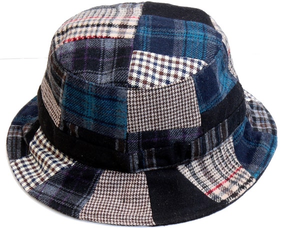 patchwork bucket hat