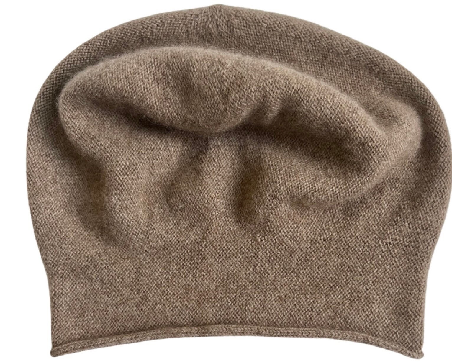 4418 Cashmere Berets Beanie Hats Women Winter Warm Merino Wool Fashion Knit French Style Grey Beret Hat for Women | Warm Wool Lining  main image 4