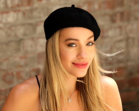Beret Hat Small Wool Beret Child's Beret Hat Mini French Beret