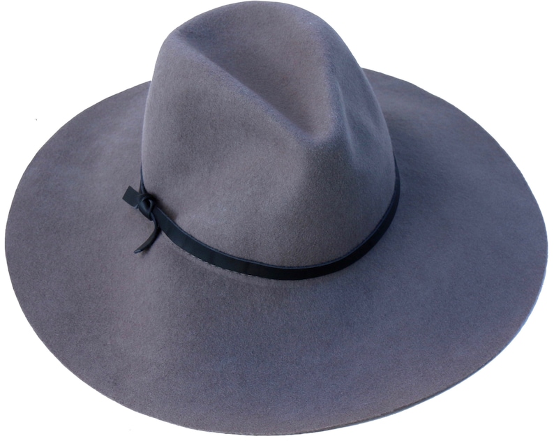 Wide Brimmed Fedora Hat Floppy Women's Hat Winter Etsy