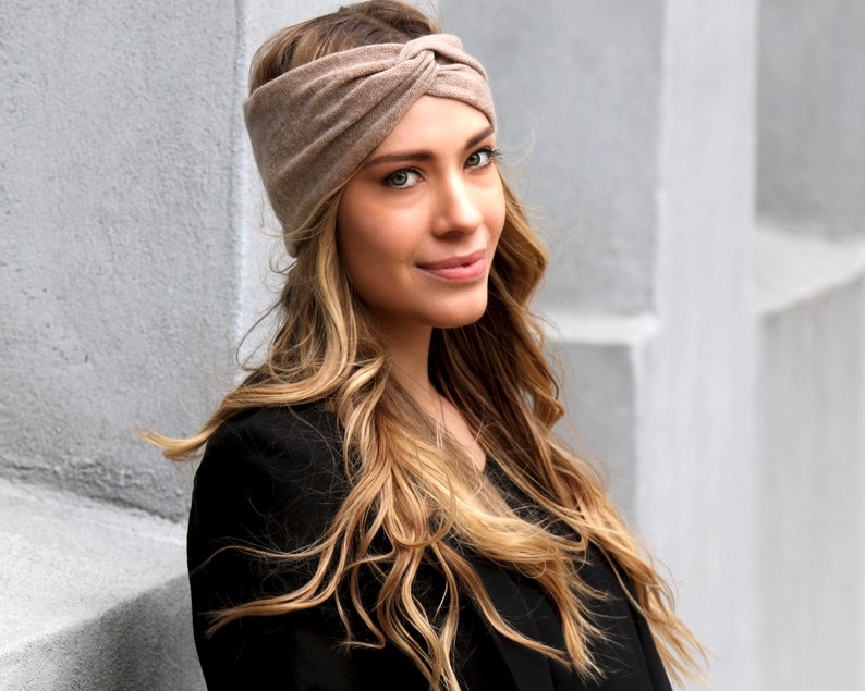 Knit Headband Cashmere Ear Muff Ear Warmer Gift for Her Etsy