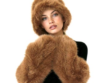 Vegan Fur Leg Warmers