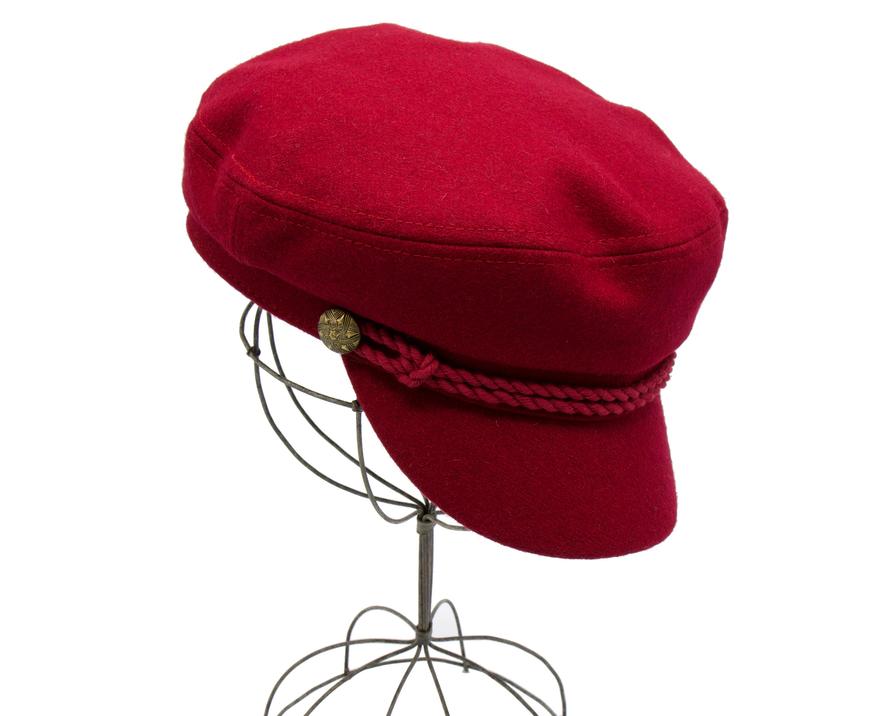 Top-Quality Wool Dutch Fisherman's Cap