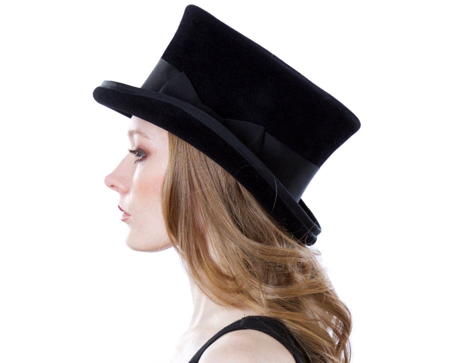 Top Hat Black Top Hat Victorian Riding Hat Coachman's Hat Etsy