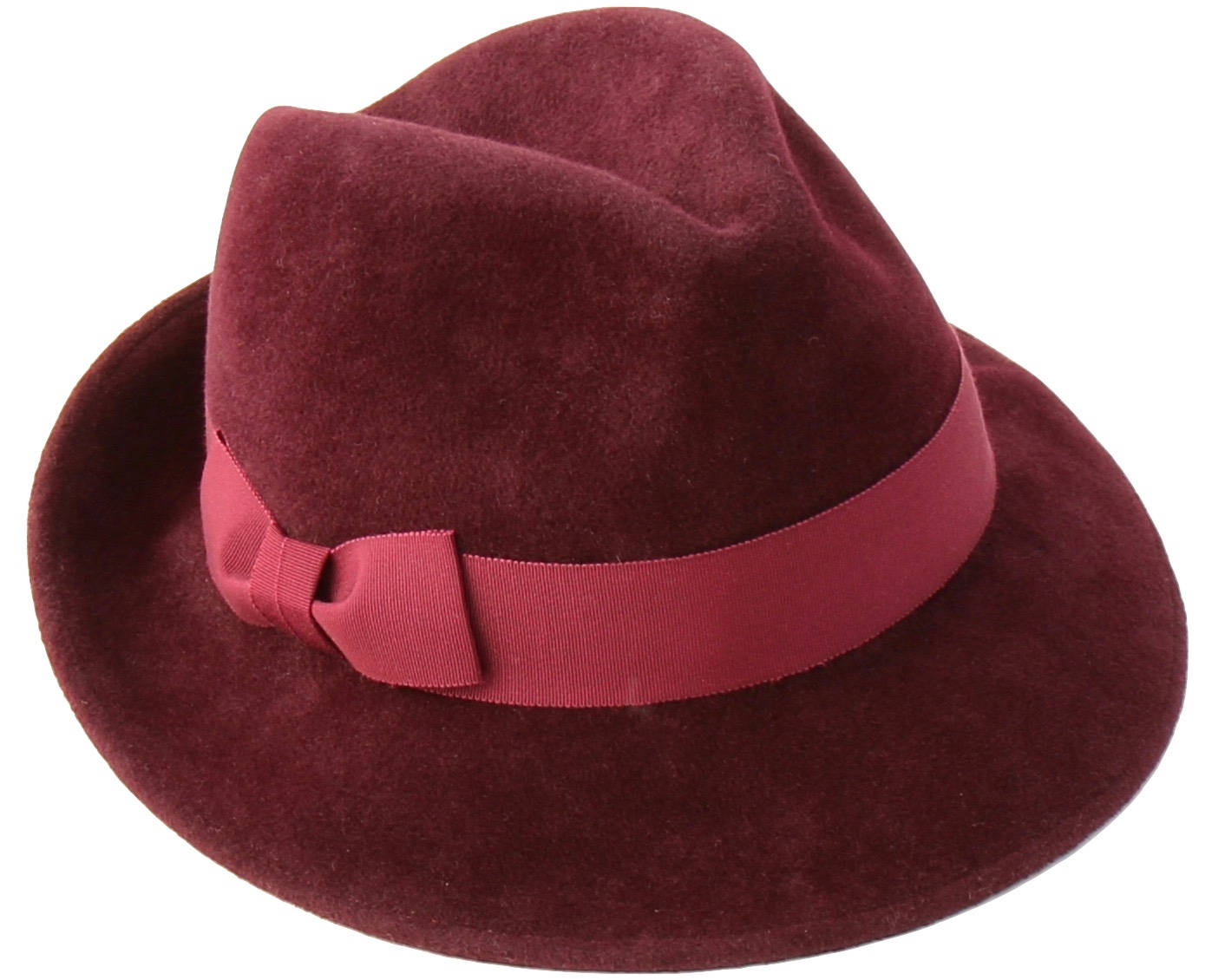 Burgundy Fedora Hat Women's Hat Fall Fashion Fall Etsy