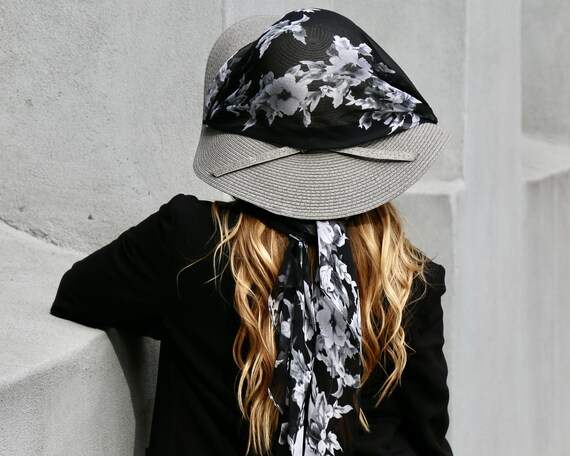Wide Brim Sunhat Edwardian Style 