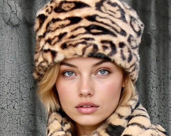 Vintage Dark Brown Mink Hat, Gwen Pennington, Slanted  display picture 2